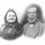 1885 zirka - Müller Hubert Lieven und Ehefrau Sophia geb. Schneiders