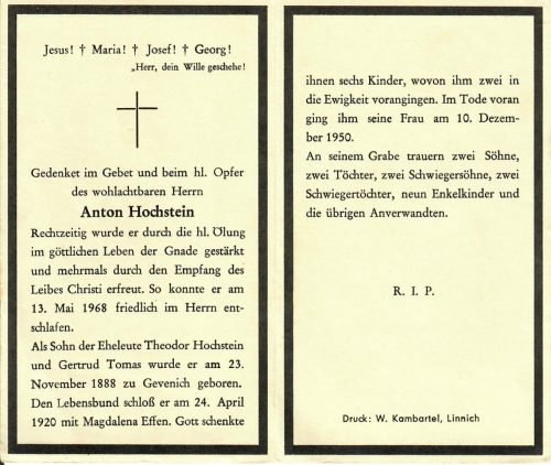 1968-05-13 Anton Hochstein