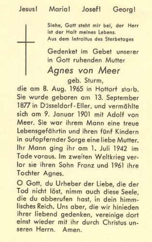 1965-08-08-Agnes-von-Meer-geb-Sturm